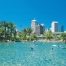 The beach at South Bank Parklands